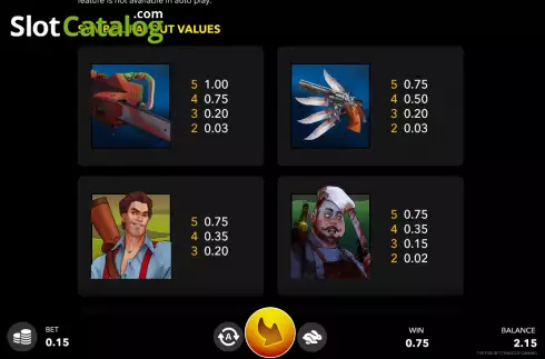 Скрин9. Evil Bet слот