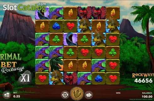 Скрин3. Primal Bet Rockways слот