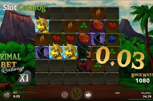 Скрин4. Primal Bet Rockways слот