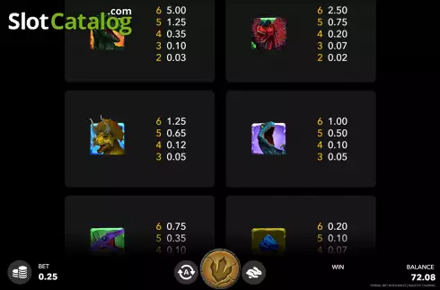 Скрин9. Primal Bet Rockways слот