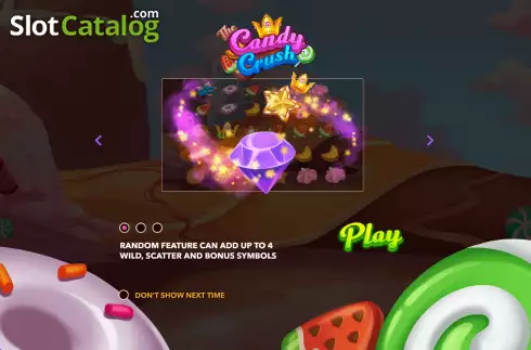 Скрин2. The Candy Crush слот