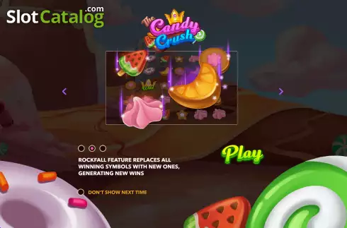 Скрин3. The Candy Crush слот