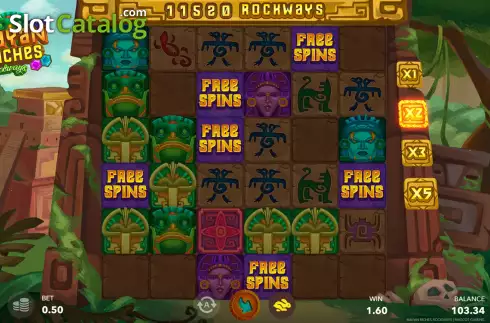 Скрин4. Mayan Riches Rockways слот