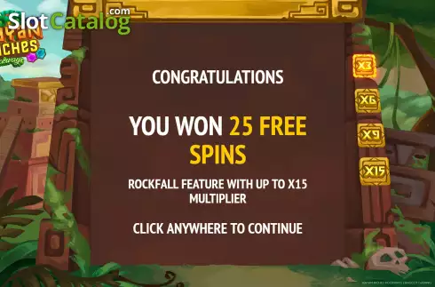 Скрин5. Mayan Riches Rockways слот