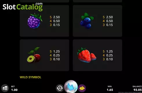 Скрин6. Fruit Disco: Megastacks слот
