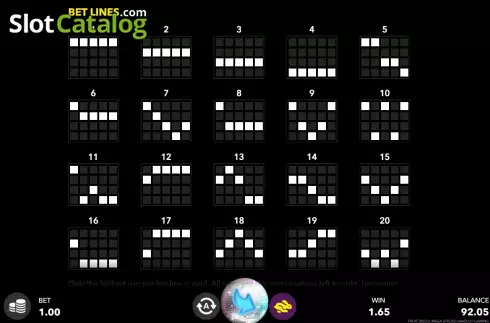 Скрин9. Fruit Disco: Megastacks слот