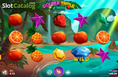 Скрин2. Double Triple Fruits слот