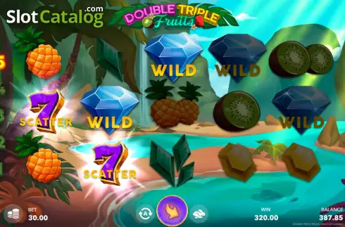 Скрин5. Double Triple Fruits слот