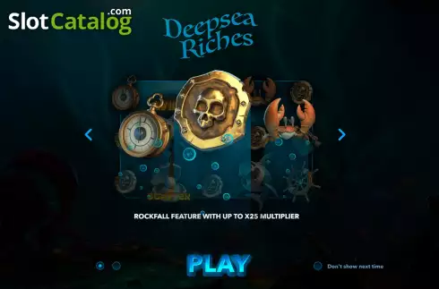Скрин2. Deepsea Riches слот
