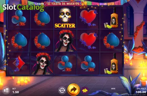 Скрин3. La Fiesta De Muertos слот