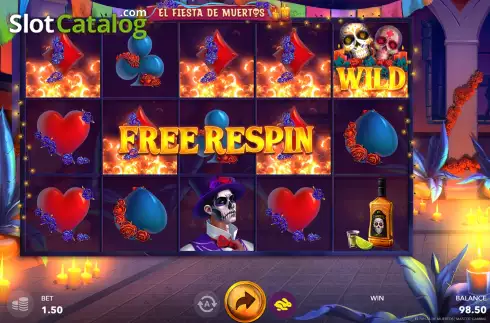 Скрин4. La Fiesta De Muertos слот