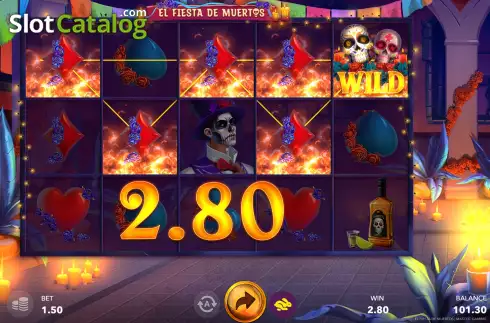 Скрин5. La Fiesta De Muertos слот