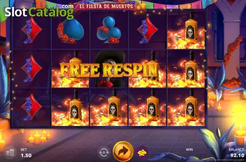 Скрин6. La Fiesta De Muertos слот