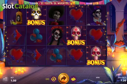 Скрин8. La Fiesta De Muertos слот