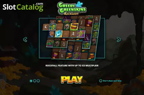 Скрин2. Greedy Greenskins Rockways слот