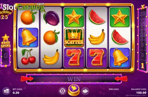 Скрин2. Fruit Machine x25 слот