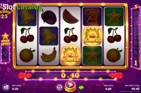 Скрин3. Fruit Machine x25 слот
