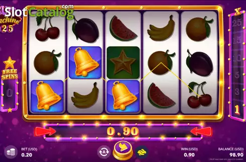 Скрин4. Fruit Machine x25 слот