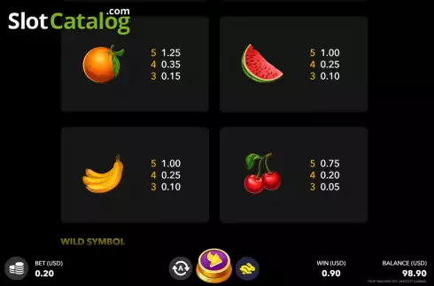 Скрин6. Fruit Machine x25 слот