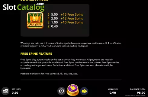 Скрин8. Fruit Machine x25 слот