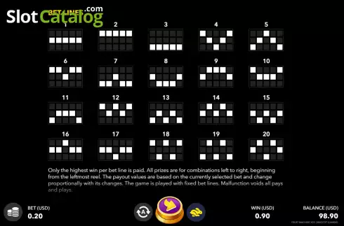 Скрин9. Fruit Machine x25 слот