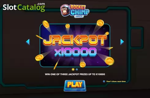 Скрин2. Rocket Chimp Jackpot слот