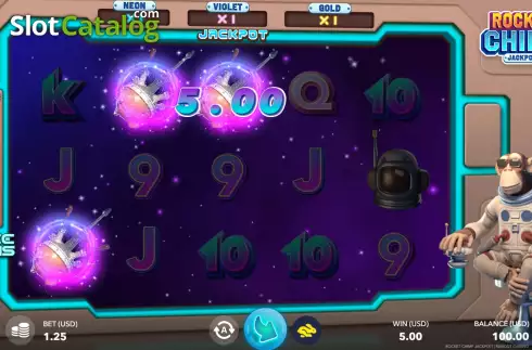 Скрин4. Rocket Chimp Jackpot слот