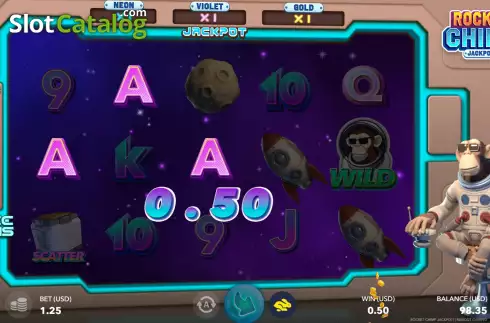 Скрин5. Rocket Chimp Jackpot слот