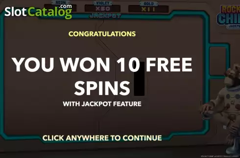 Скрин9. Rocket Chimp Jackpot слот