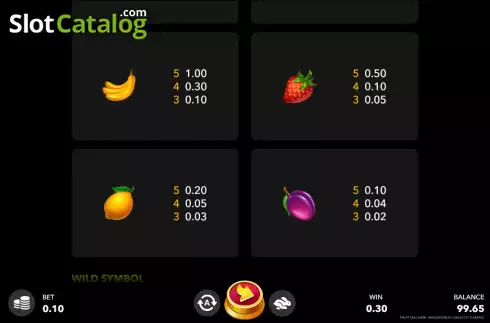 Скрин6. Fruit Machine Mega Bonus слот