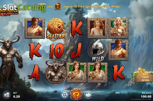 Скрин2. Minotaurs Wilds слот