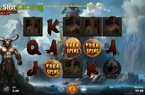 Скрин4. Minotaurs Wilds слот
