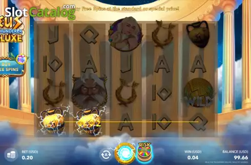 Скрин4. Zeus The Thunderer Deluxe слот