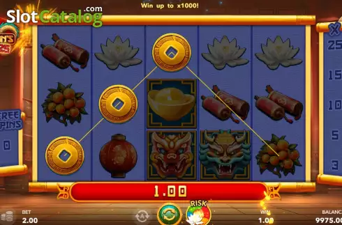 Скрин3. Dragon's Lucky 25 слот