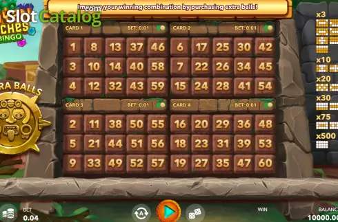 Скрин2. Mayan Riches Bingo слот