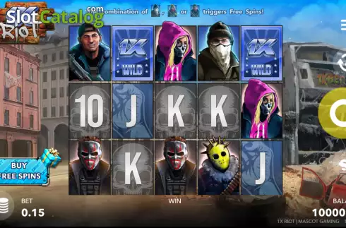 Скрин2. 1X Riot слот
