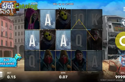 Скрин3. 1X Riot слот