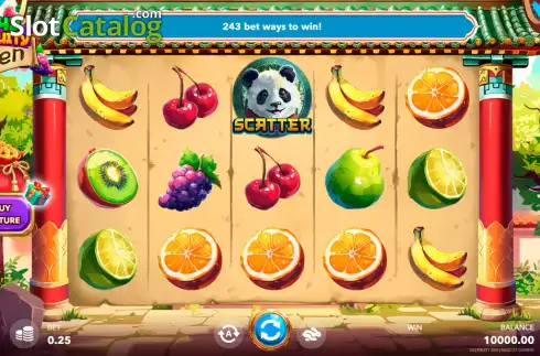 Скрин2. 243 Fruity Zen слот
