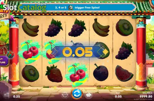 Скрин3. 243 Fruity Zen слот