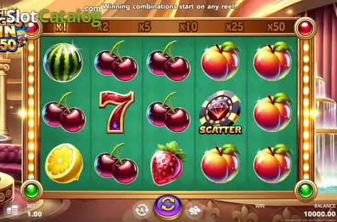 Скрин2. The Biggest Win x50 слот
