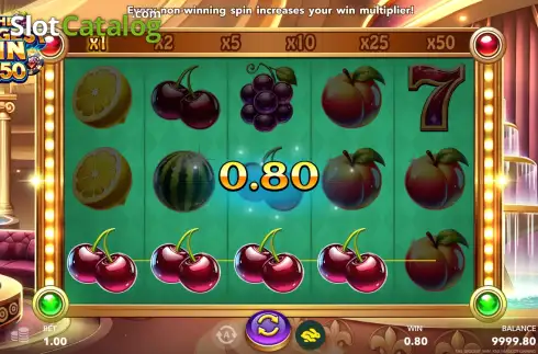Скрин3. The Biggest Win x50 слот
