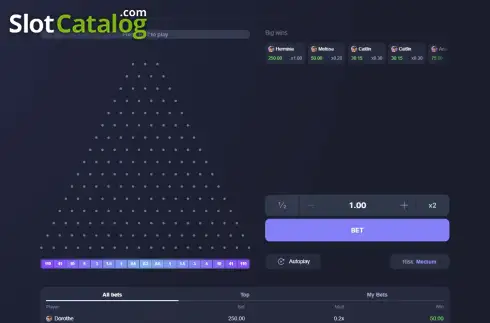 Скрин2. Plinko Pop слот