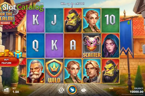 Скрин2. For the Realm! Deluxe слот