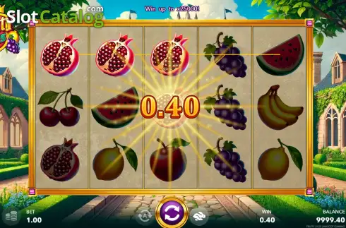 Скрин3. Fruity x125 слот