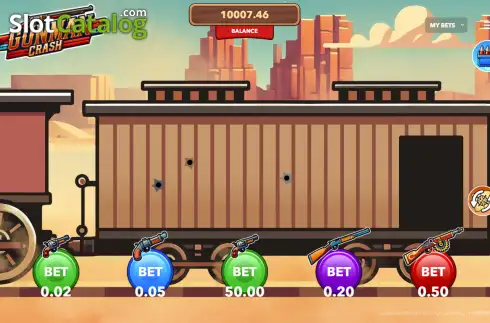 Скрин2. Gunman Crash слот