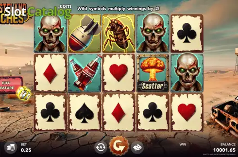 Скрин2. Wasteland Riches слот