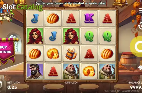 Скрин2. Friar Tuck's Inn слот