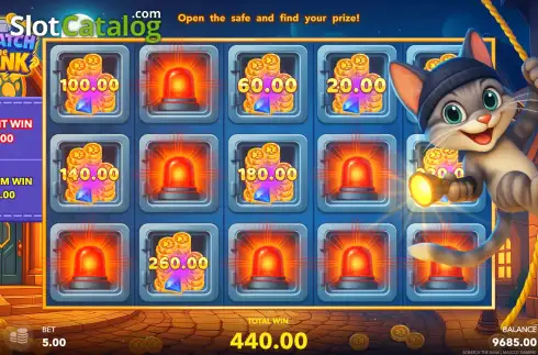 Скрин3. Scratch the Bank слот