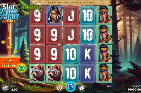 Скрин2. Wild Spirit Deluxe слот