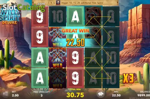 Скрин3. Wild Spirit Deluxe слот